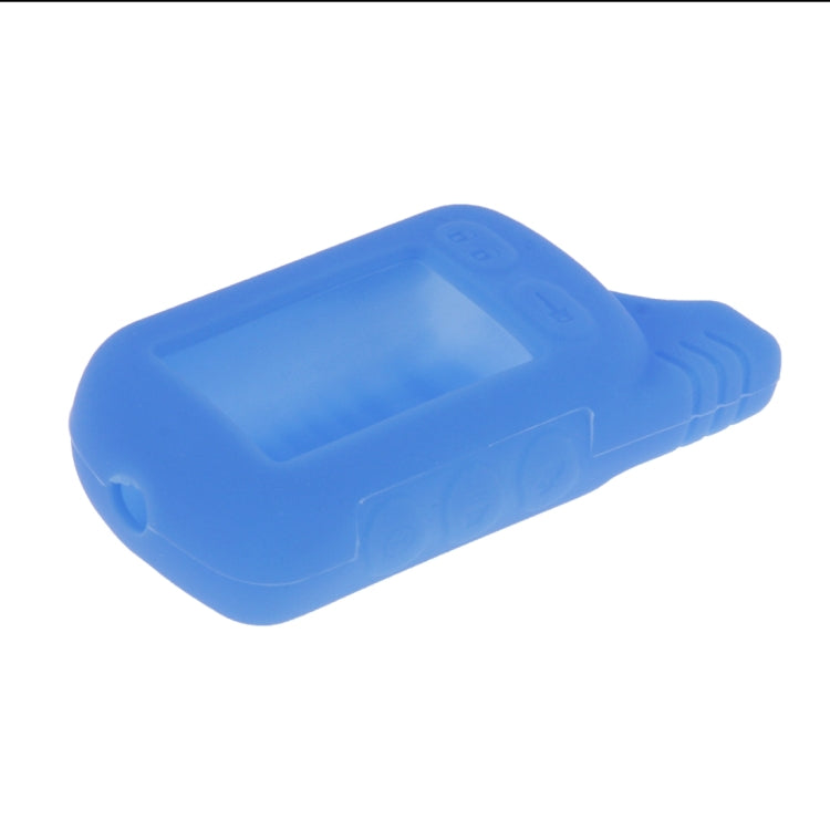 Silicone Case for Tomahawk TZ9030 Two Way Car Remote Controller(Blue)