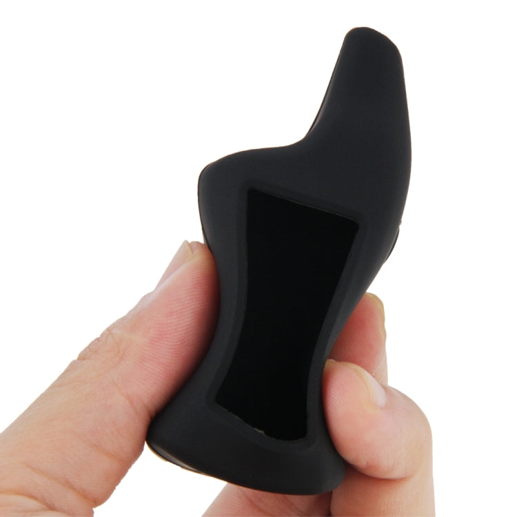 Silicone Case for Magicar M5 Two Way Car Alarm System Remote Controller(Black)