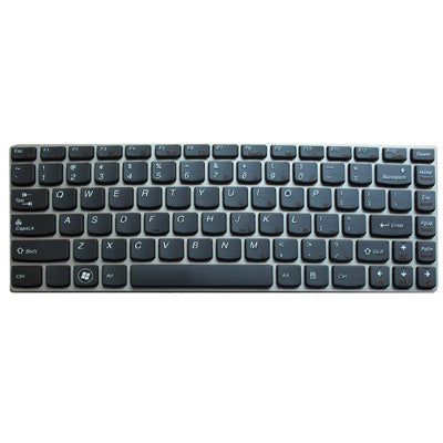 Original Keyboard for Lenovo Z450, Replace Part Numbers: V-116920BS1-US(Black)