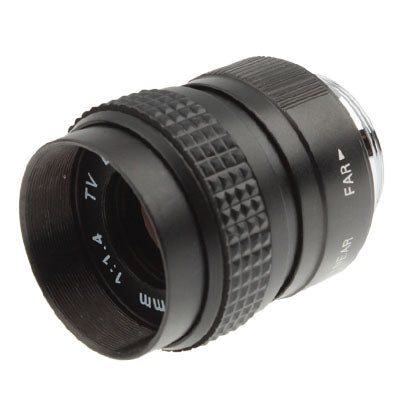 25mm 1:1.4 C-NEX Mount TV Lens with Stepping Ring