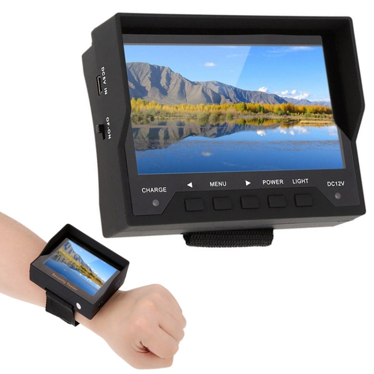 4.3 inch TFT LED LCD Monitor CCTV Security Surveillance Camera Video Tester Monitor, Does Not Support AHD