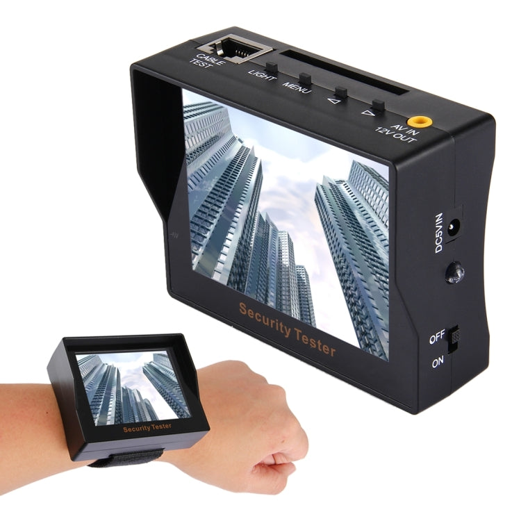 3.5 inch TFT LED Audio Video Security Tester CCTV Camera Test Monitor