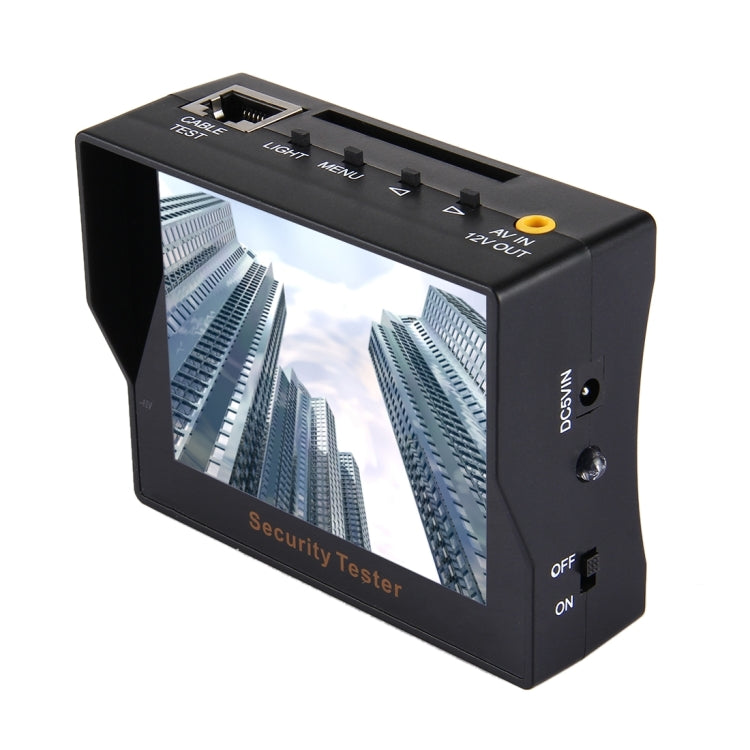3.5 inch TFT LED Audio Video Security Tester CCTV Camera Test Monitor