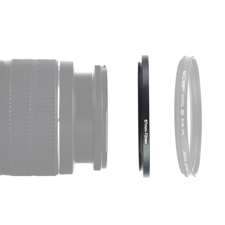 67mm-72mm Lens Stepping Ring(Black)