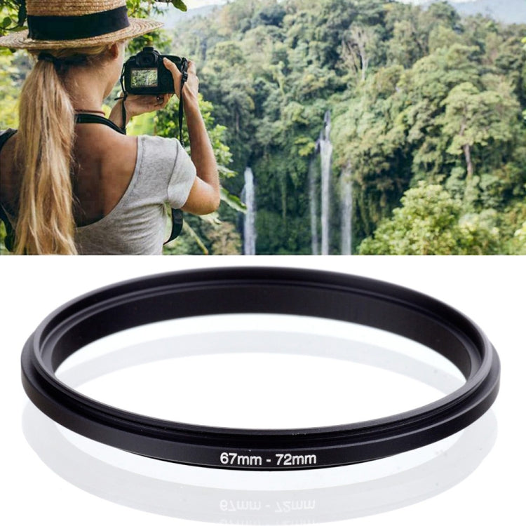 67mm-72mm Lens Stepping Ring(Black)