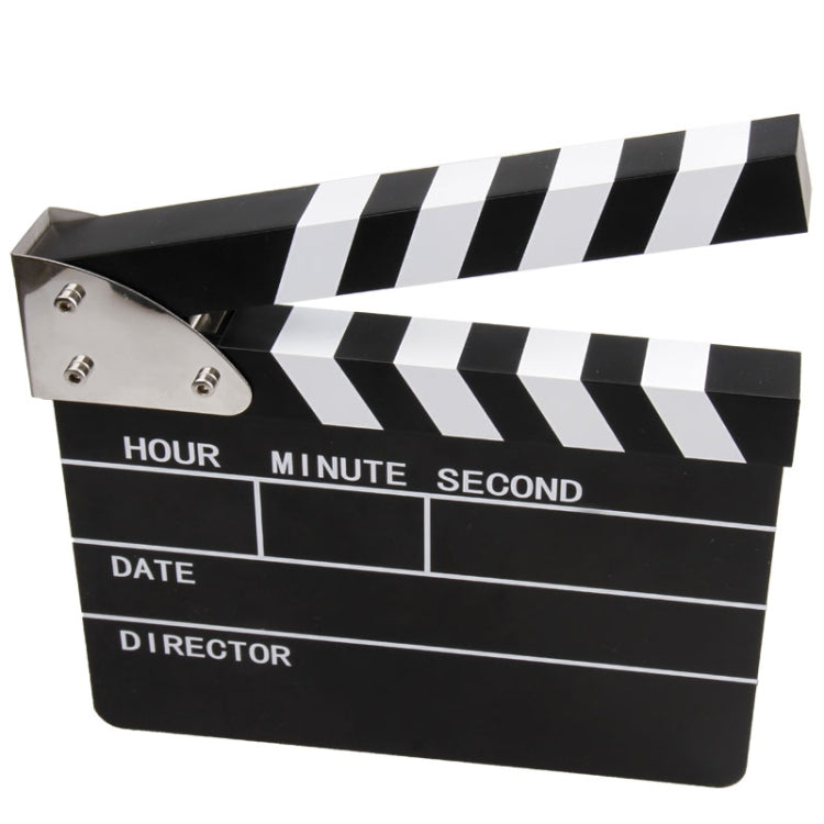 USB Clapper Film Action Board Digital LED Alarm Clock Gadgets Gift, 8.6 x 6.3 inch