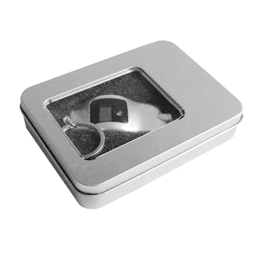 Mini LCD Digital Tyre Air Pressure Gauge Keychain with Compass for Car Bike, Range: 0 to 100PSI(Black)