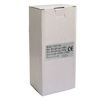 Electronic Digital Scale, Max Weighing: 44kg(Black)