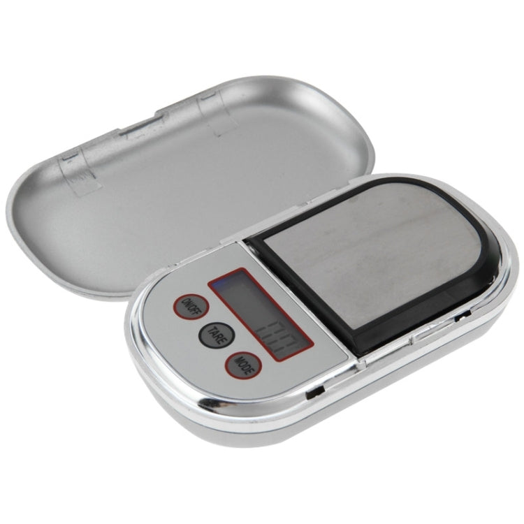 KL-888 Mini Digital Pocket Scale(500g/0.1g)(Silver)