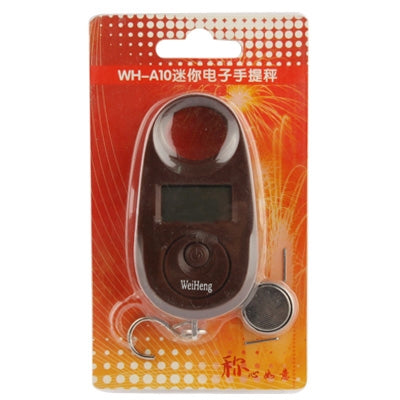 Mini Handheld Digital Scale (WH-A10), Brown