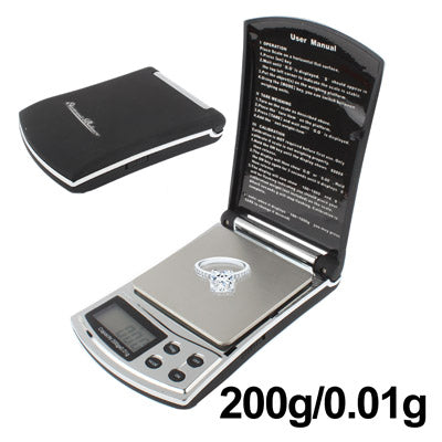 200g x 0.01g Pocket Precision Digital Scale