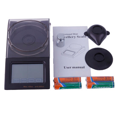 20g x 0.001g Professional Digital Jewellery Scale with Touch Screen Button