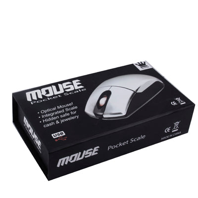 2 in 1 (USB Port Optical Mouse + 500g x 0.1g Electronic Pocket Scale)(Silver)