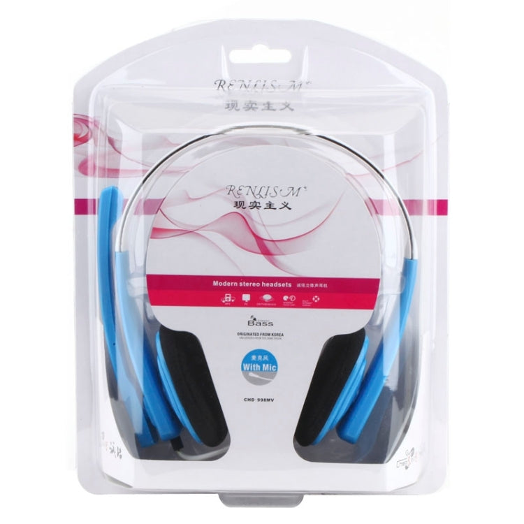 Universal Stereo Headset with Mic for Computer, Cable Length: 1.5m