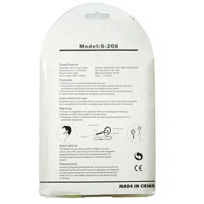 Multimedia Earphone with Microphone