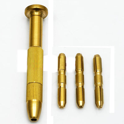 Precision Manual Drill With Three Drill Clip