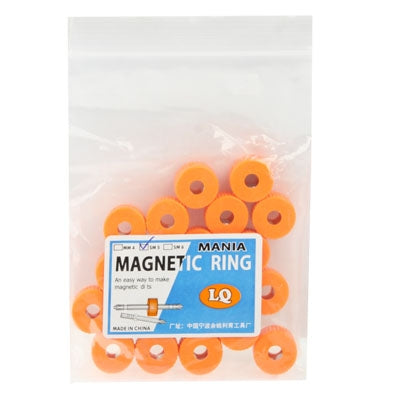Screwdriver Magnetizer / Degaussing Ring, Inner diameter: 5mm(Orange)(Orange)