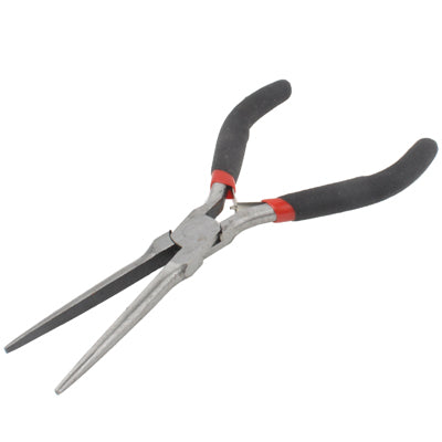 4.5 inch Nonslip Rubber Handle Long Needle Nose Pliers Tool