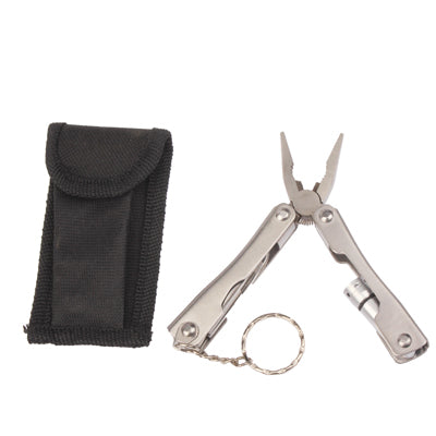 7 in 1 Stainless Steel Multi-Function Pocket Pliers Toolkit(Silver)