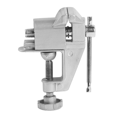 Alloy Aluminum Light Table Vice, Maximum Opening Diameter: 35mm(Silver)