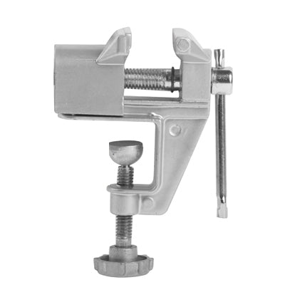 Alloy Aluminum Light Table Vice, Maximum Opening Diameter: 35mm(Silver)