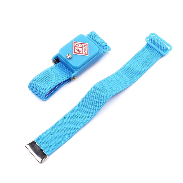 Wireless Anti Static ESD Discharge Cable Band Wrist Strap(Baby Blue)
