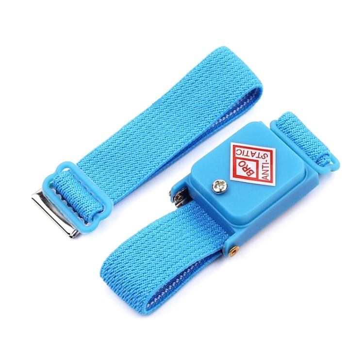 Wireless Anti Static ESD Discharge Cable Band Wrist Strap(Baby Blue)