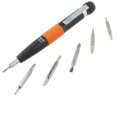 7x High Quality Precision Telecommunication Tools Set (1x screwdriver handle, 6x screwdriver bits)