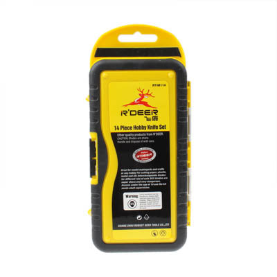 14 Ensemble Carving Tools Lettering Knife(2 pen body, 11 - blade, three batches of knife)