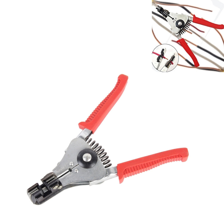 Heavy-duty Automatic Wire Stripper, Stripping Capacity:0.5-2.2mm(Red)