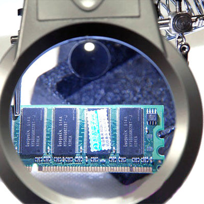 Helping Hand Magnifier 2 LED Light with Soldering Stand(Silver)