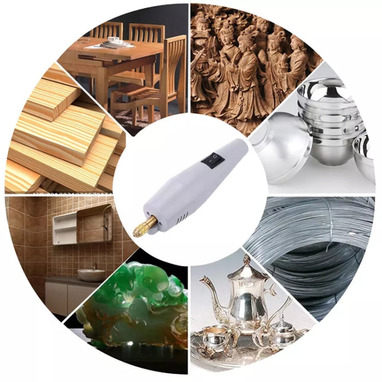 Multi-function Super Mini Electric Drill Set(Red)