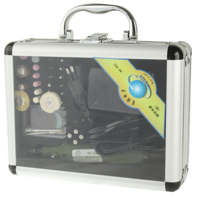 Portable Electric Drill Combination Box (Drilling + Grinder + Polishing)