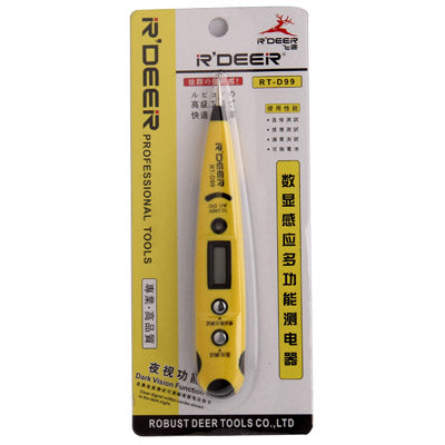 RT-D99 LCD Display Detector Tester Pen Tool(Yellow)
