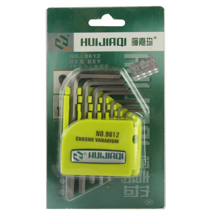 7 x Professional Bike Repairing Inner Hexagon Spanner Wrench