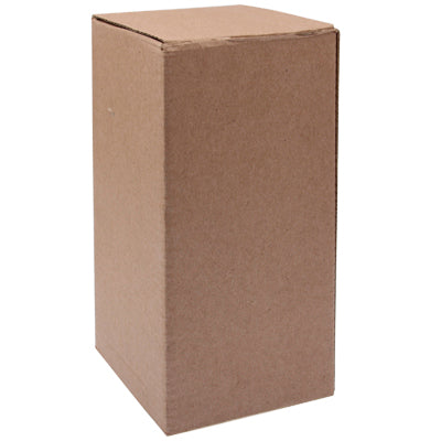 Hopside Down Bottle Durable Double Walled Borosilicate Glass Beer Mug Cup(Transparent)