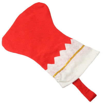 Christmas Gifts Santa Claus Pattern Christmas Sock(Red)