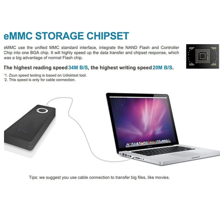 Wireless U Disk Wireless USB Flash Drive 32GB for iPhone / iPad / Android Phone / PC