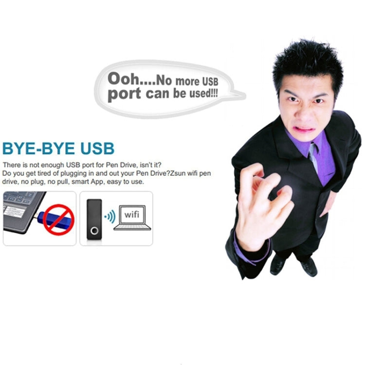 Wireless U Disk Wireless USB Flash Drive 32GB for iPhone / iPad / Android Phone / PC