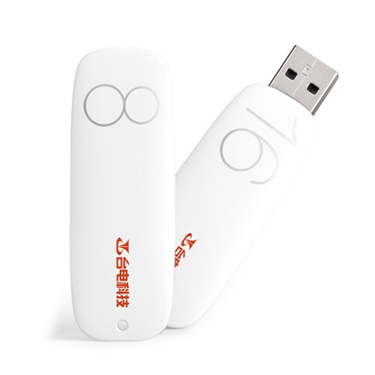 Teclast NLU Series 16GB Push-pull Type Concise Style USB 2.0 Flash Disk(White)