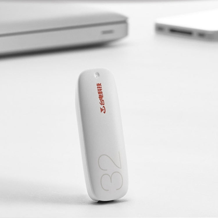 Teclast NLU Series 16GB Push-pull Type Concise Style USB 2.0 Flash Disk(White)