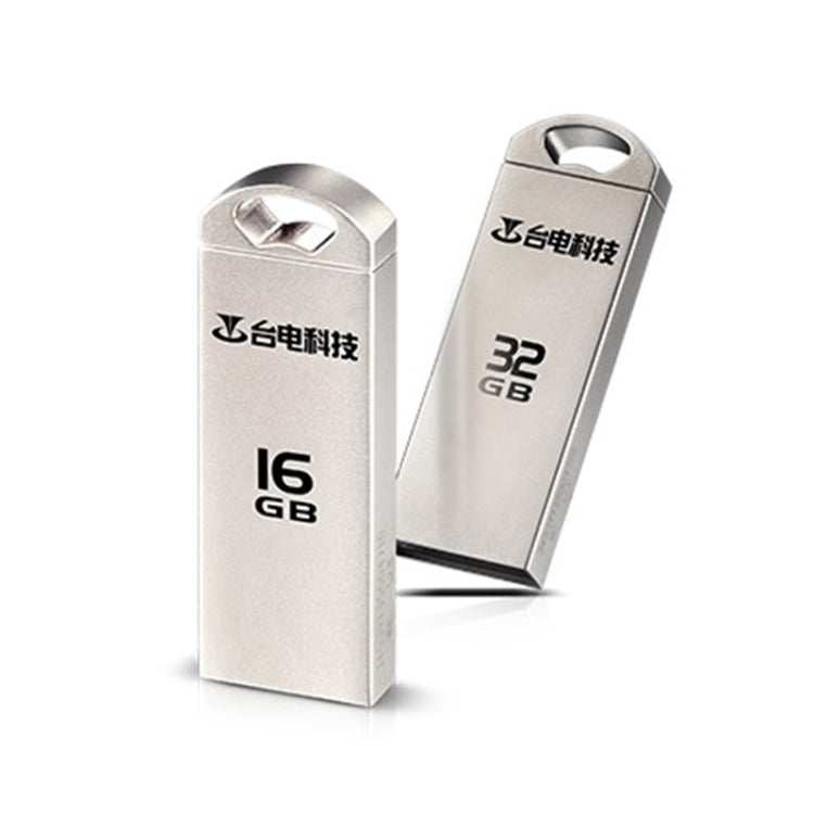Teclast NCX Series 8GB Full Zinc Alloy USB 2.0 Flash Disk(Silver)