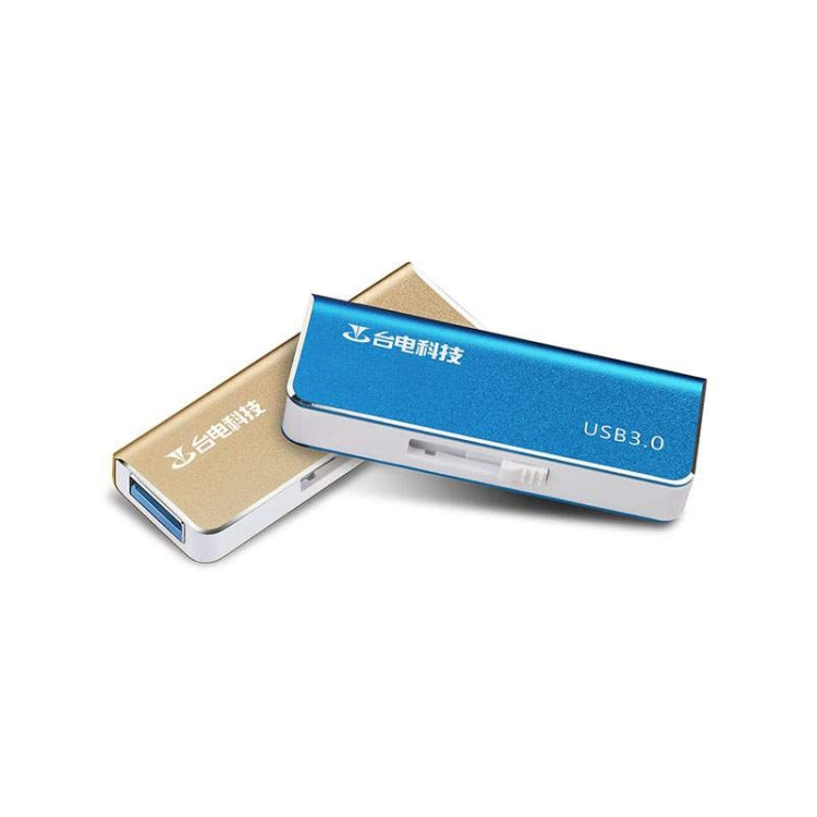 Teclast NSI Series 64GB Frosted Metal Body Push-pull Type USB 3.0 Flash Disk(Blue)
