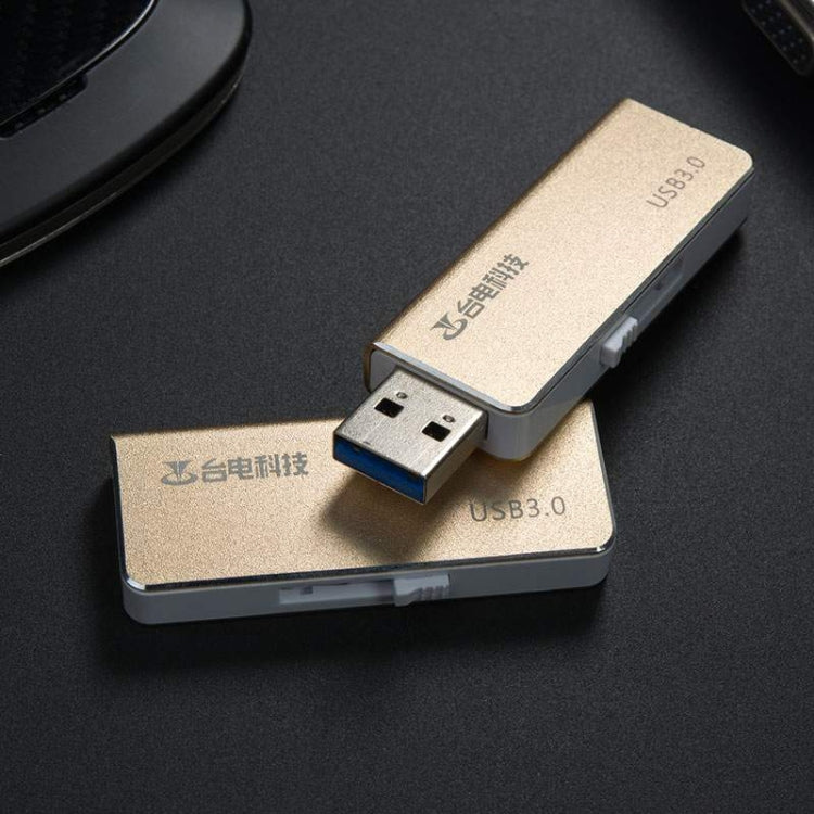 Teclast NSI Series 64GB Frosted Metal Body Push-pull Type USB 3.0 Flash Disk(Blue)