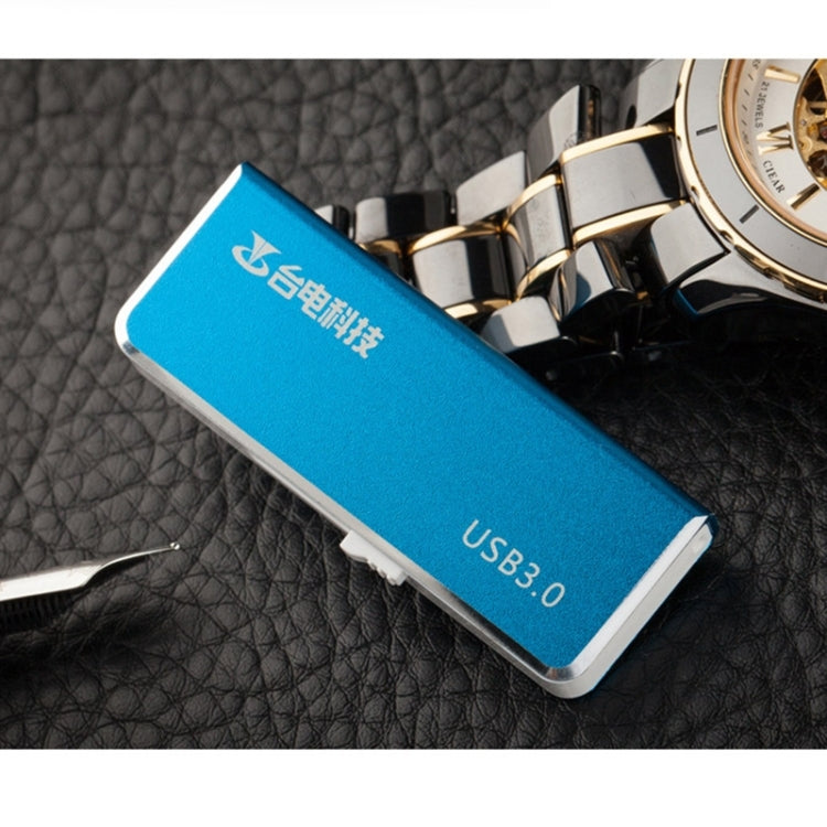 Teclast NSI Series 64GB Frosted Metal Body Push-pull Type USB 3.0 Flash Disk(Blue)