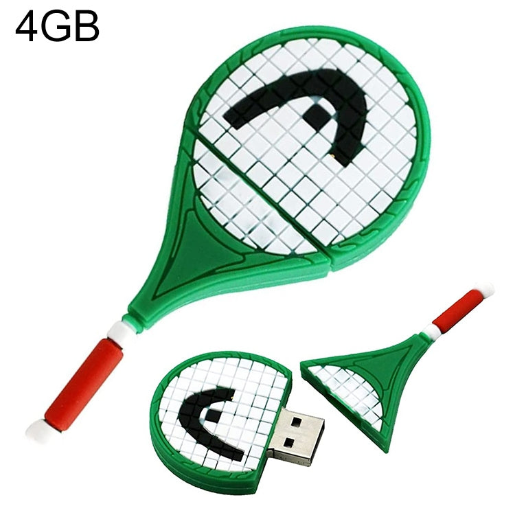 Tennis Racket Shape USB Flash Disk