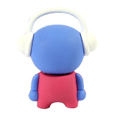 Music man cartoon USB Flash disk, Special for Valentines Day Gifts (8GB)(Blue)
