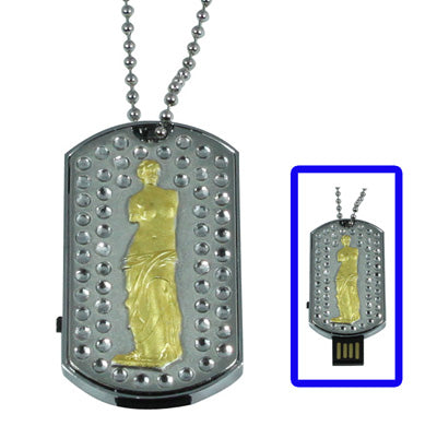 Venus Shaped Diamond Jewelry USB Flash Disk
