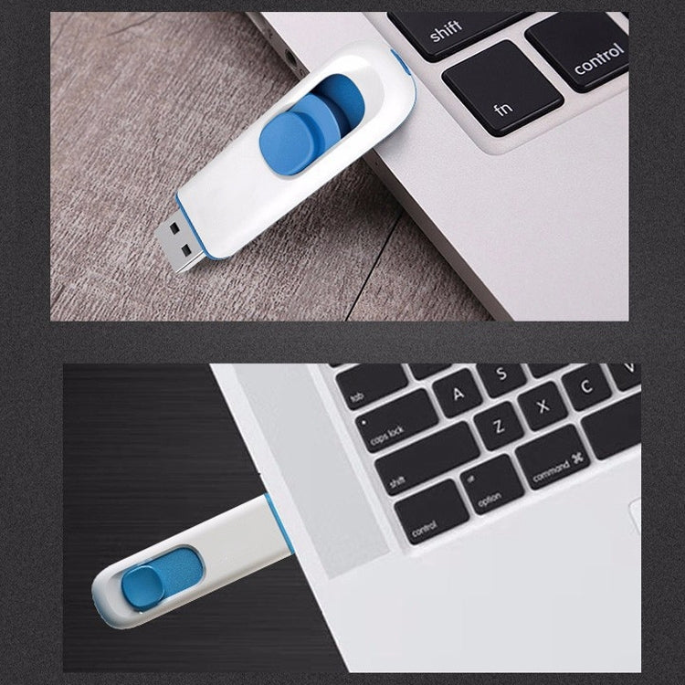 USB 2.0 Flash Disk, 8GB (White)(White)