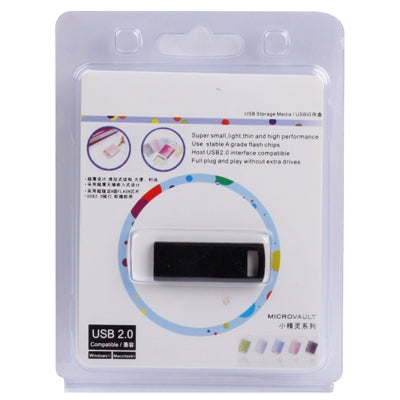 4GB Metal Series USB 2.0 Flash Disk (Black)